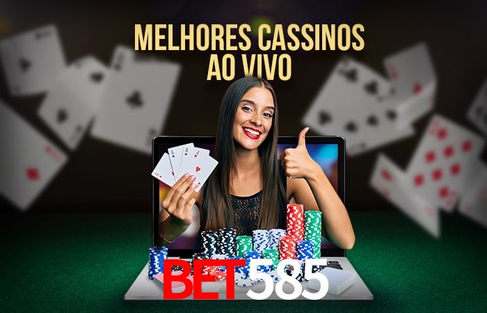 Resumo visual de bônus e campanhas Bet585